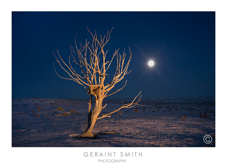 Moonrise over the San Luis Valley