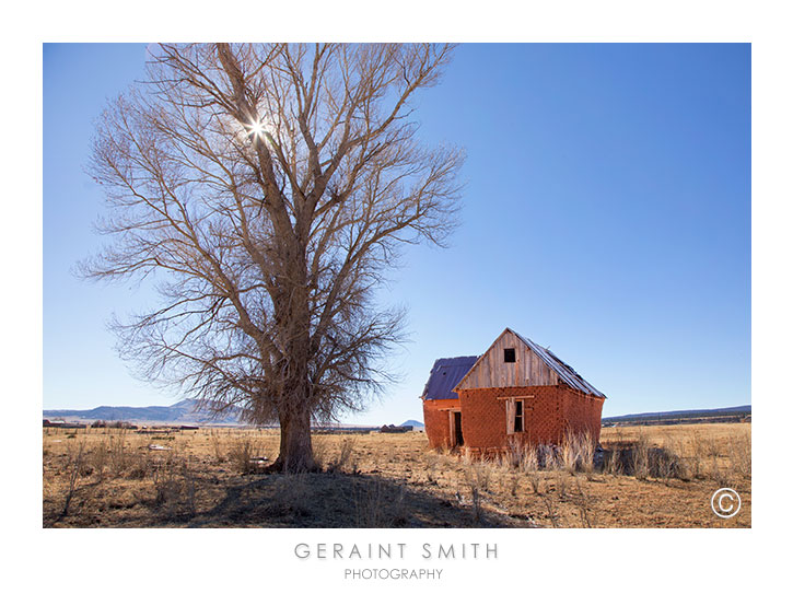 The old homestead in Ocate, NM