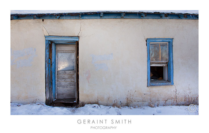 Old blue, Garcia, Colorado