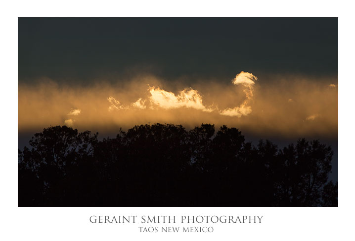 Evening sky work