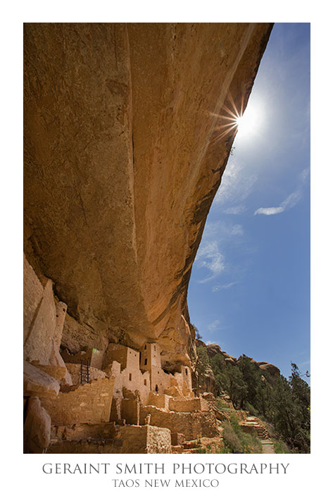 In Cliff Palace, Mesa Verde, Colorado