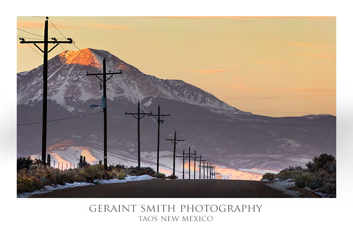 On the road in southern Colorado