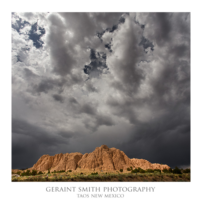 Before the storm in Embudo, NM