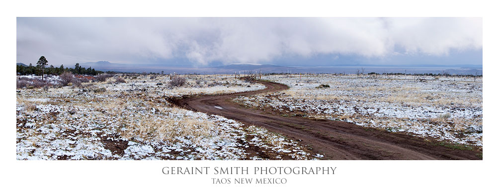 On the high road to Lama, NM