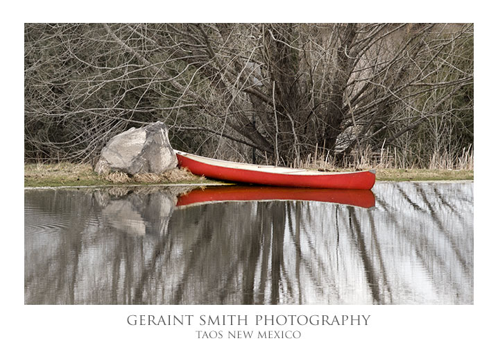 Red Canoe, Arroyo Hondo, NM