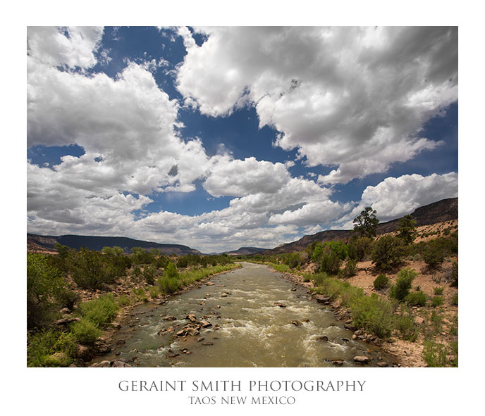 Rio Chama clouds Abiquiu, NM