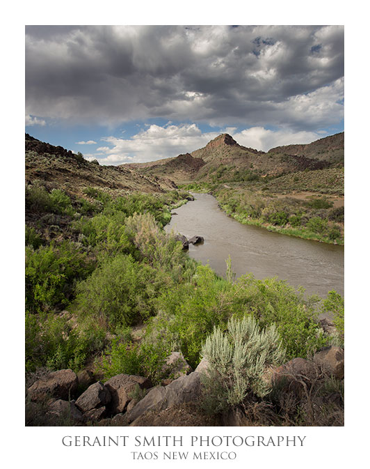 The Rio Grande from Taos Junction Bridge