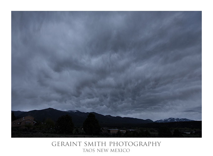 Clouds over the Sangre de Cristos