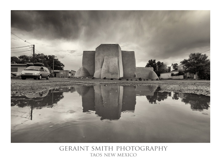 Rainy tourist season in Taos