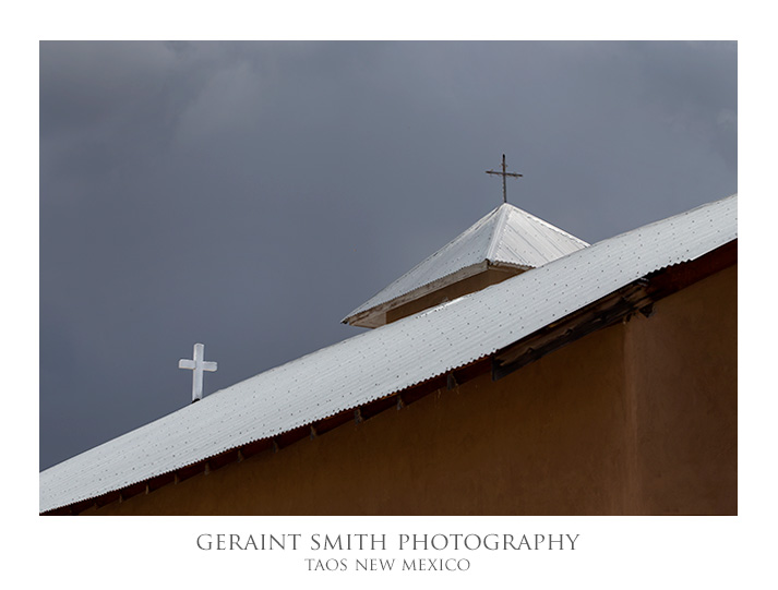 Steel and sky Truchas, NM