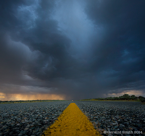 On the road home ... highway storm taos nm highway 522 new mexico