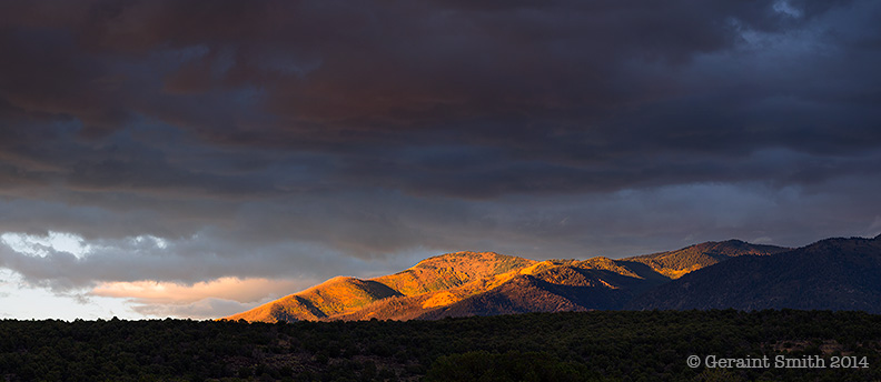 My view of the world ... fall on Lama mountain new mexico autumn in NM