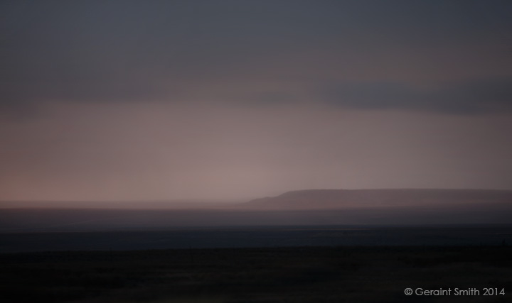 Through the clearing storm taos new mexico san cristobal