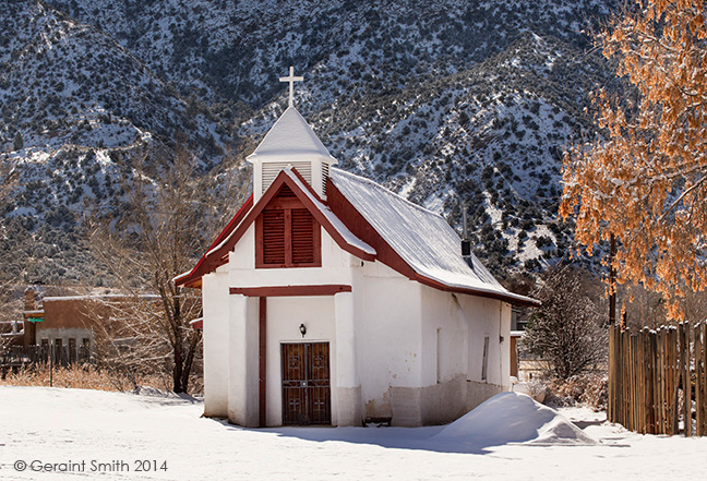 Chapel of Nuestra Señora de los Dolores in Pilar, New Mexico