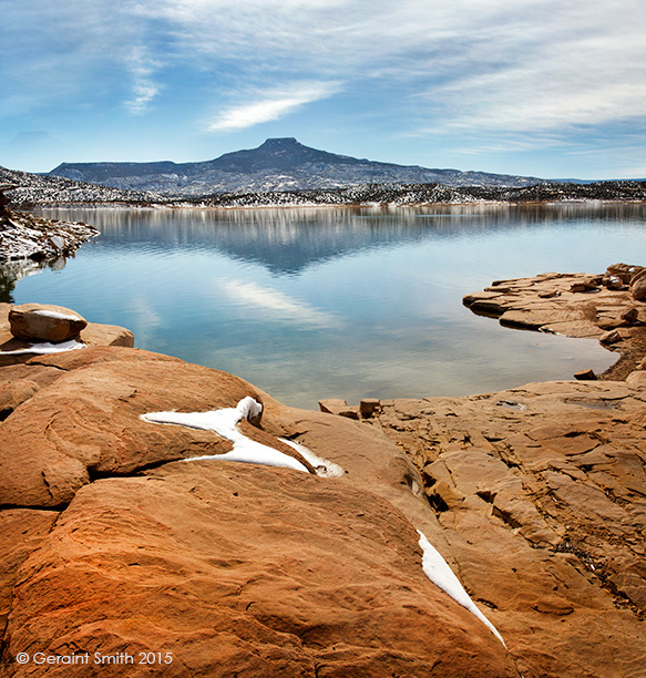 Abiquiu Lake and Cerro Pedernal, NM