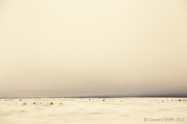 Moving through the storm, taos mesa nm new mexico