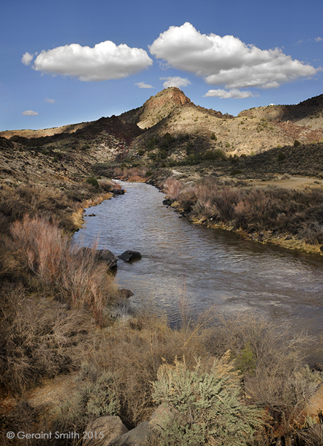 A good day at Taos Junction in the Orilla Verde on the Rio Grand, NM