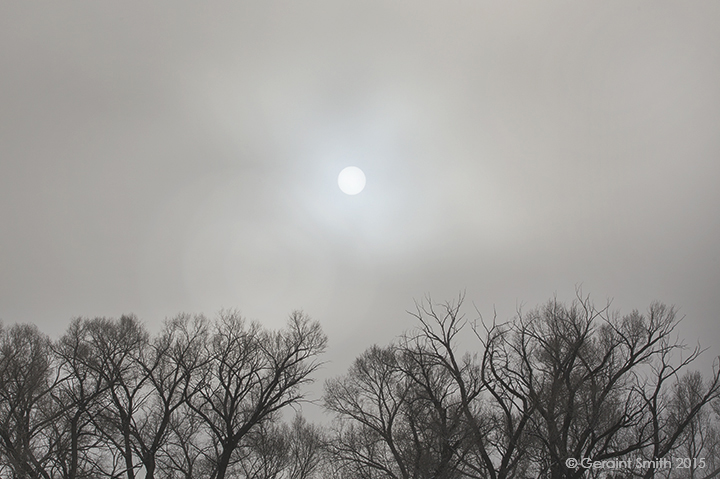 Morning fog, Arroyo Hondo, NM