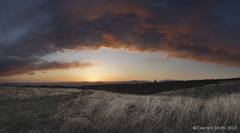 A walk at dusk new mexico sunset