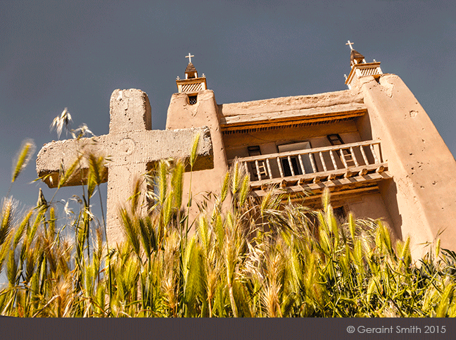 June in Las Trampas (San Jose de la Gracia) on the High Road to Taos