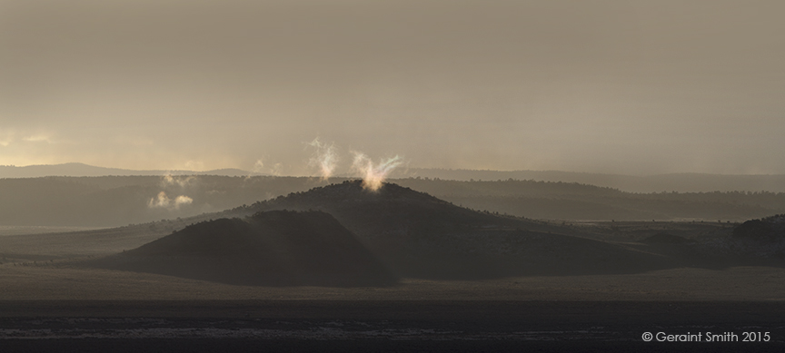 Across the Taos Volcanic Plateau ... extinct volcanoes and lava cones