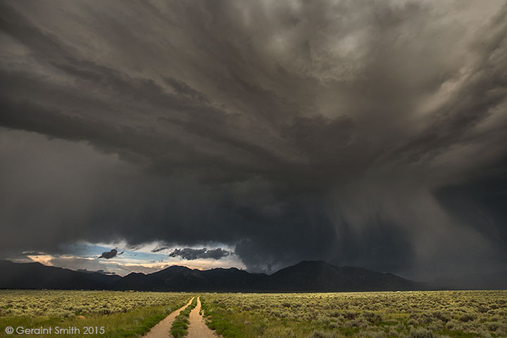One big storm system taos new mexico mountain storm