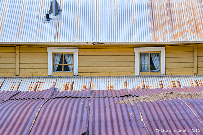 A composition in Crested Butte, Colorado mining town CO