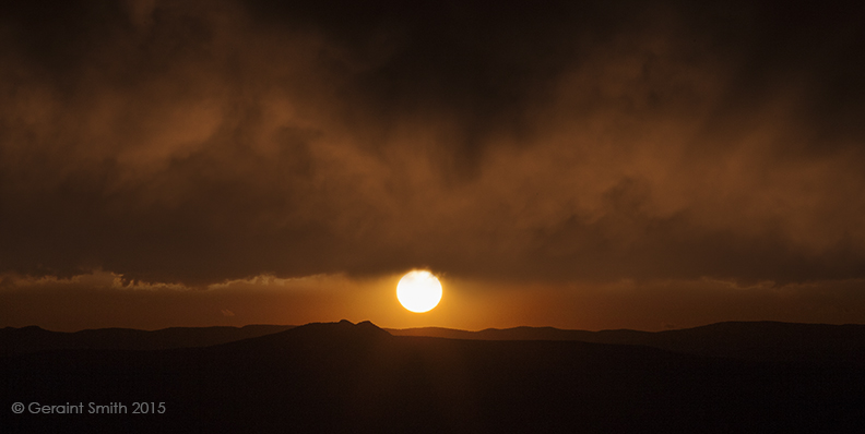 Sunset ... Taos, NM