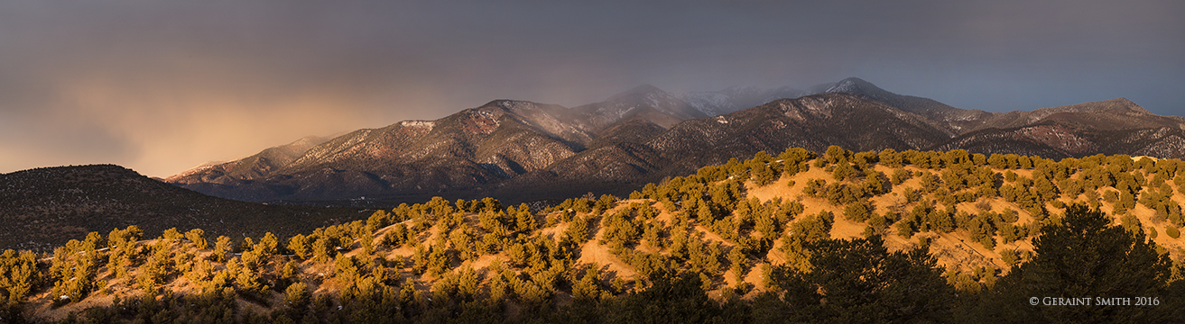 Storm clearing ... Columbine Hondo Wilderness, NM