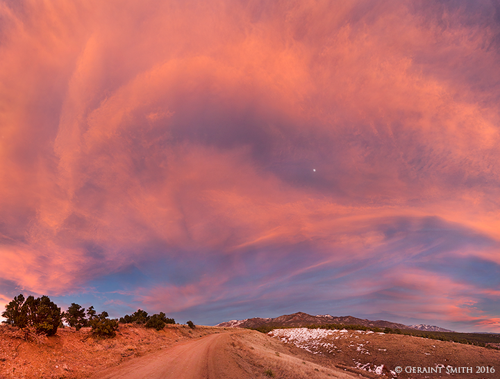 Under a canopy of the heavens, San Cristobal, NM