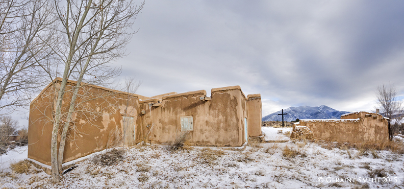 Penitente Morada and Taos Mountain