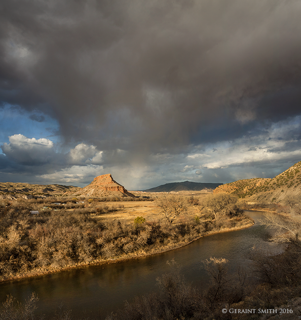 February on the Rio Chama, Abiquiu NM