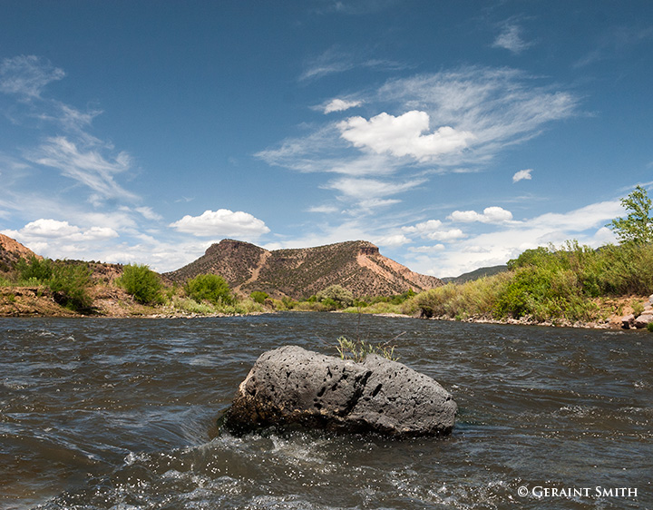 Flashback ... wading in the Rio Grande, June 2006  pilar new mexico