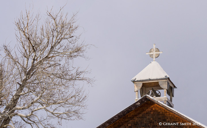 San Antonio church in the village of Valdez, New Mexico