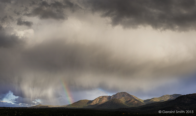 The rainbows and sky scapes keep on keeping on ... northern New Mexico