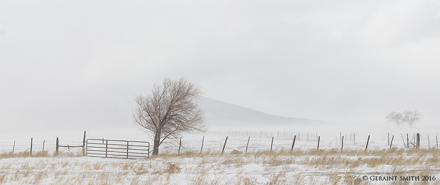 Northern New Mexico winter snows 