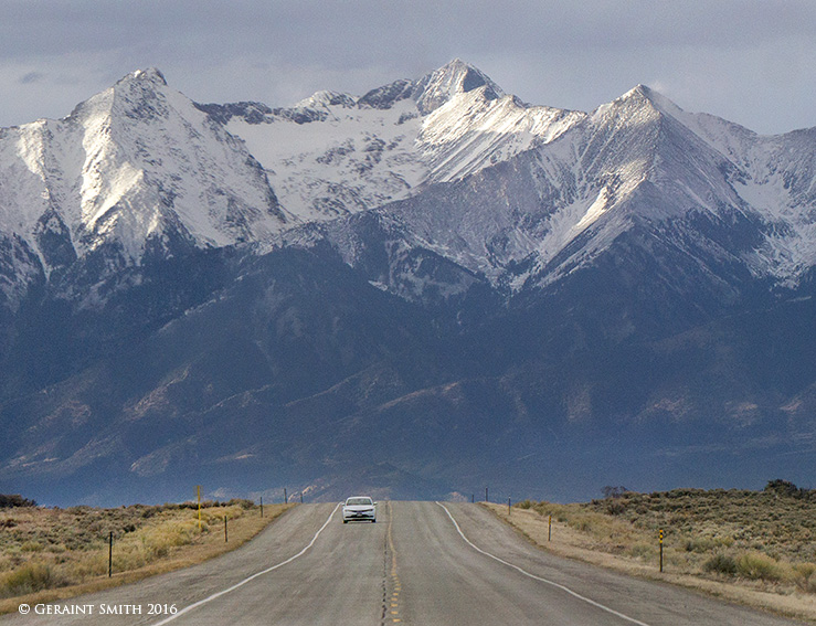 On the road ... Blanca Peak, Colorado