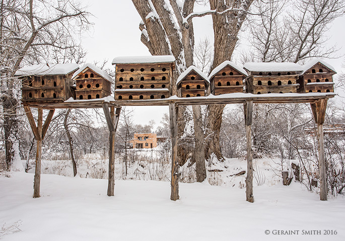 Dovecots at the Mobel Dodge Luhan House, Taos, NM