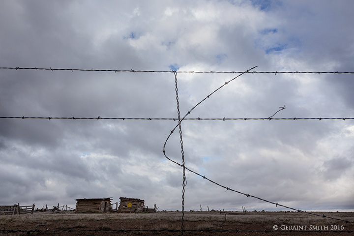 Break in the fence line