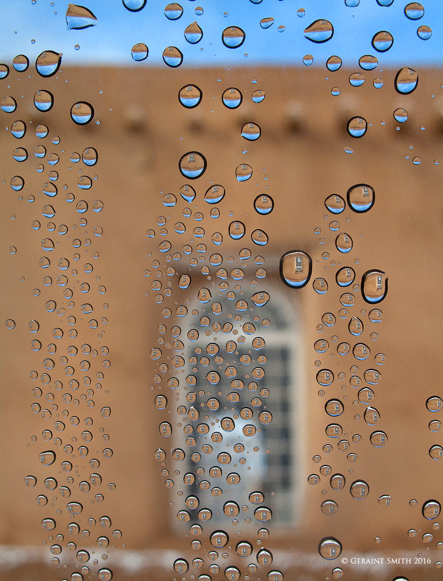 Many windows san francisco de Asis church ranchos de Taos