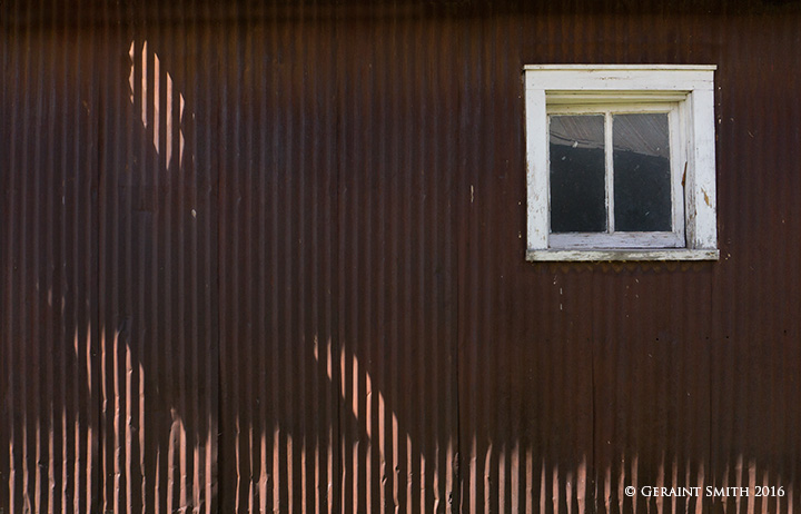 Tin siding, El Rito, NM