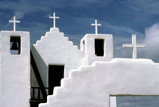 San Geronimo church at Taos Pueblo, New Mexico