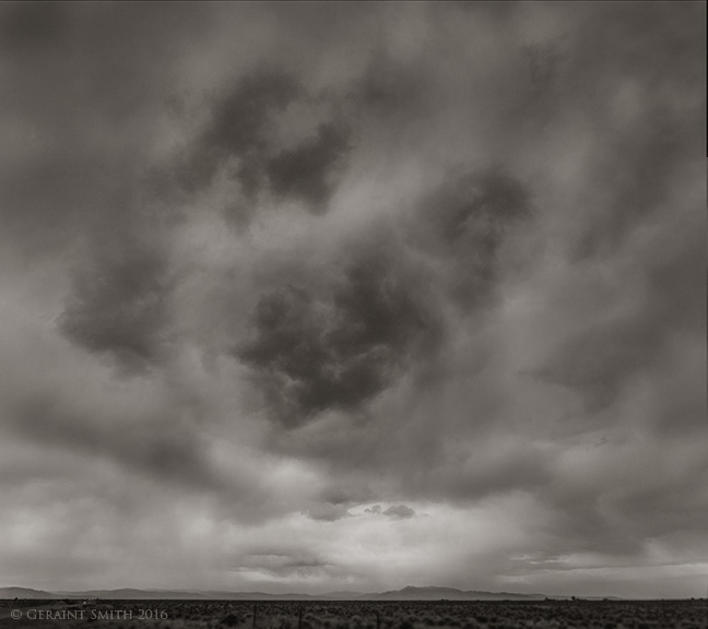 Big sky over the mesa northern new mexico taos arroyo hondo