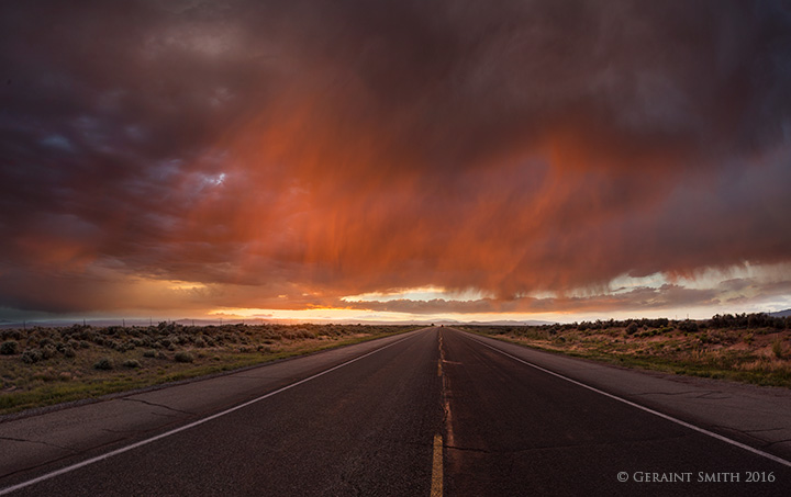 Highway 522 ... our commute home from Taos northern new mexico san cristobal