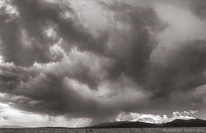 Storm cell over the Columbine Hondo Wilderness