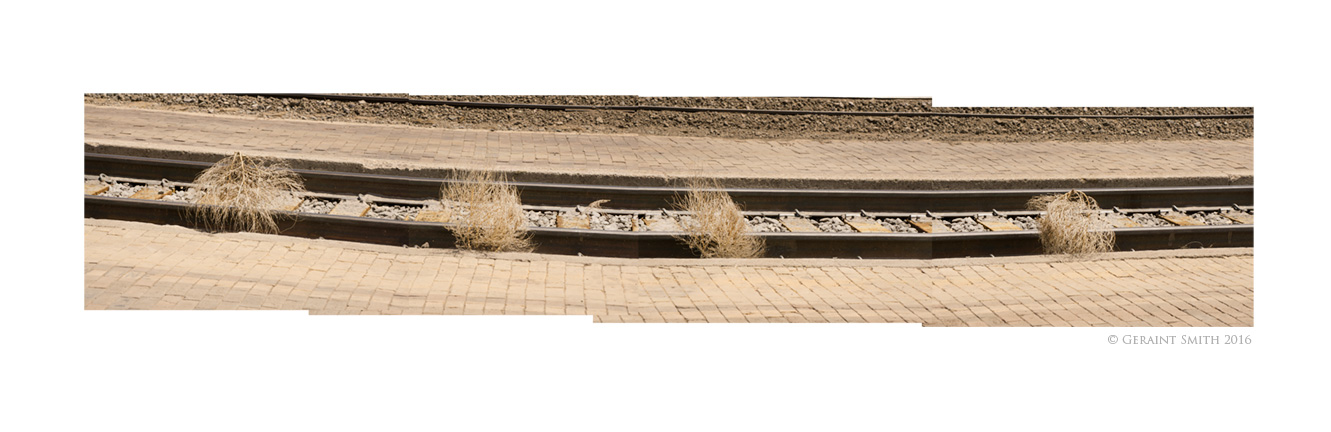 Railyard Tumbleweed, Lamy, New Mexico