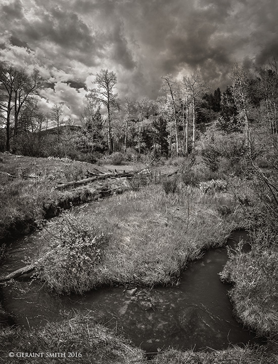 Storm brewing in the Valle Vidal (Valley of Life), New Mexico