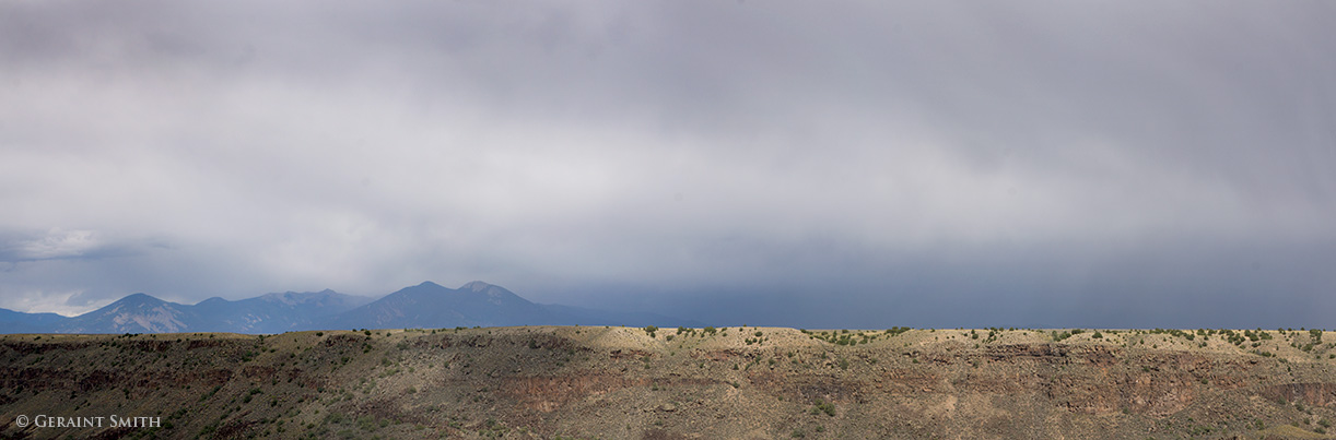 The other side rio grande gorge taos mountain