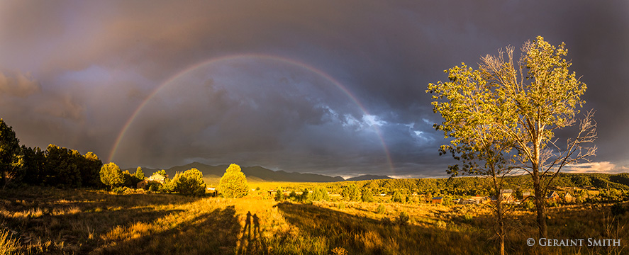 Me and my girl. under the rainbow, San Cristobal, NM