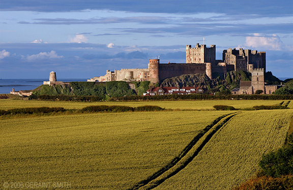 Bamburgh Castle, Northumberland, England 